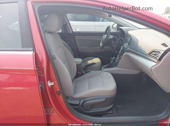 5NPD84LF5JH332425 2018 HYUNDAI ELANTRA Red Սալոնի դիմացի տեսք