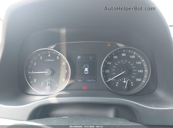 5NPD84LF5JH332425 2018 HYUNDAI ELANTRA Red Հետևի նստատեղերի տեսք