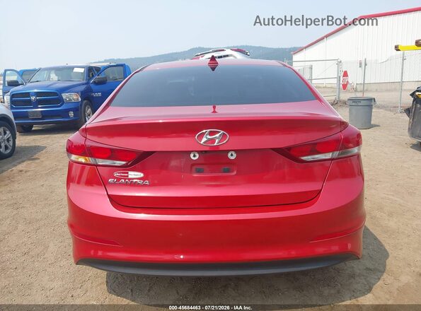 5NPD84LF5JH332425 2018 HYUNDAI ELANTRA Red 