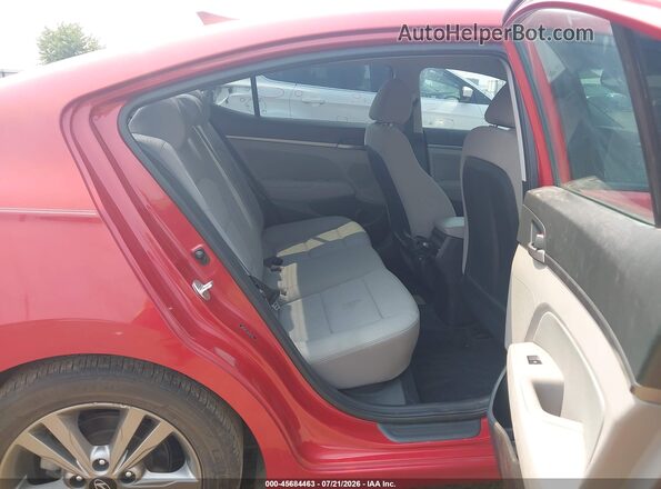5NPD84LF5JH332425 2018 HYUNDAI ELANTRA Red VIN կոդի պիտակի տեսք