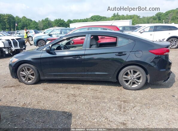 5NPD84LF5JH337138 2018 HYUNDAI ELANTRA Black 