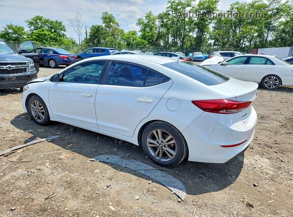 5NPD84LF5JH383794 2018 HYUNDAI ELANTRA Белый Задняя левая четверть