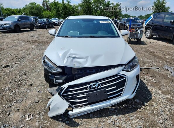 5NPD84LF5JH383794 2018 HYUNDAI ELANTRA Белый Вид спереди
