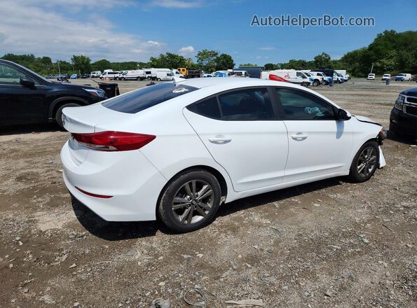 5NPD84LF5JH383794 2018 HYUNDAI ELANTRA Белый Задняя правая четверть