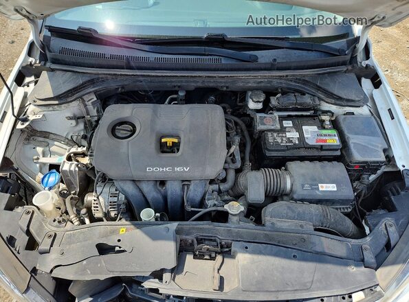 5NPD84LF5JH383794 2018 HYUNDAI ELANTRA Белый Вид задней части салона