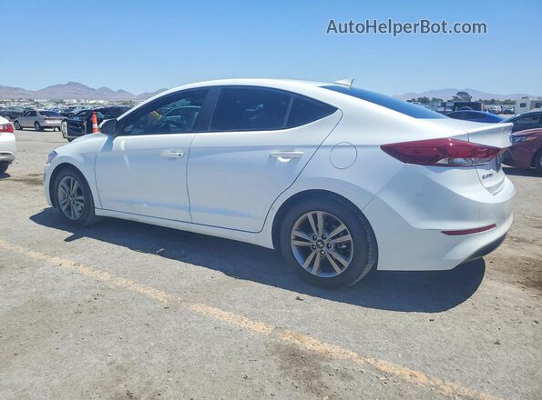 5NPD84LF5JH388073 2018 HYUNDAI ELANTRA White უკანა მარცხენა