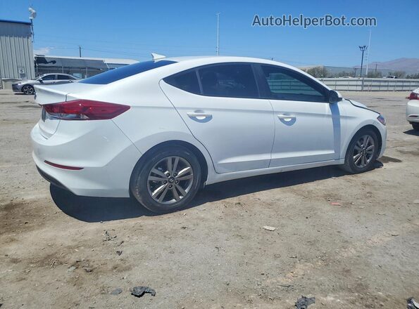 5NPD84LF5JH388073 2018 HYUNDAI ELANTRA White უკანა მარჯვენა