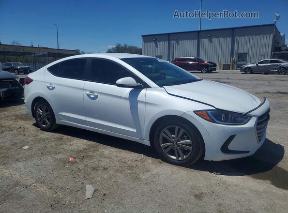 5NPD84LF5JH388073 2018 HYUNDAI ELANTRA White წინა მარჯვენა