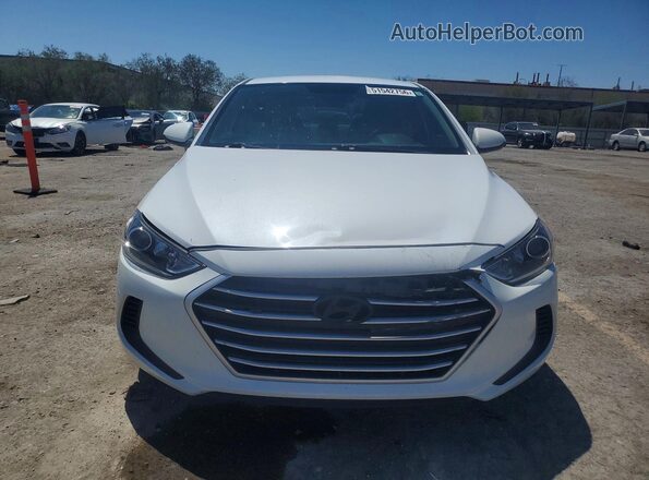 5NPD84LF5JH388073 2018 HYUNDAI ELANTRA White წინა ხედი