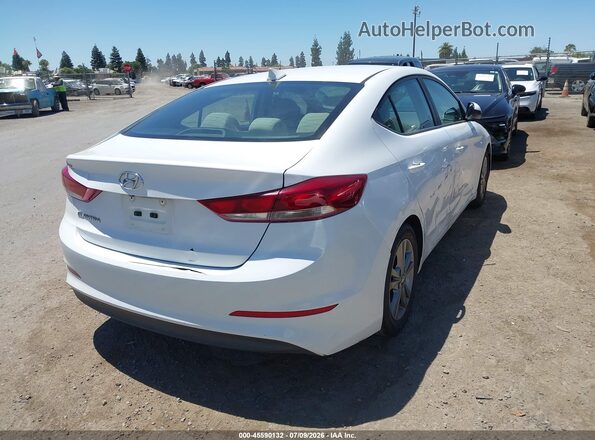 5NPD84LF5JH388588 2018 HYUNDAI ELANTRA White Rear right