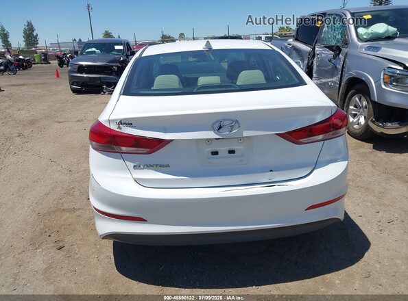 5NPD84LF5JH388588 2018 HYUNDAI ELANTRA White 