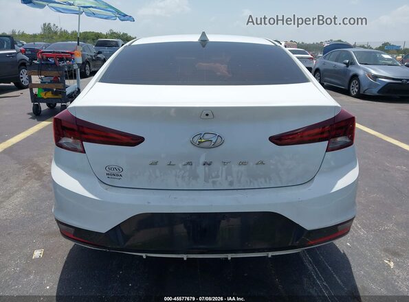 5NPD84LF5KH408999 2019 HYUNDAI ELANTRA White 