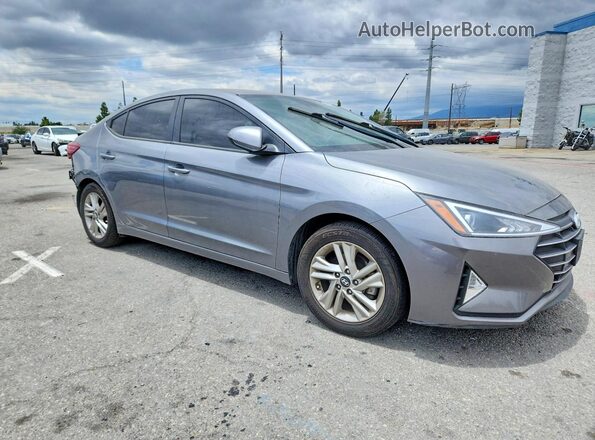 5NPD84LF5KH420215 2019 HYUNDAI ELANTRA Silver Przód prawy