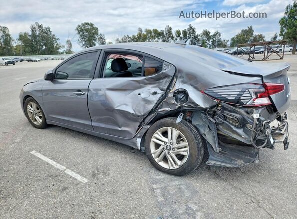 5NPD84LF5KH420215 2019 HYUNDAI ELANTRA Silver Tył lewy