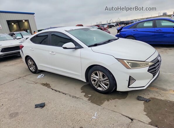 5NPD84LF5KH426158 2019 HYUNDAI ELANTRA White წინა მარჯვენა