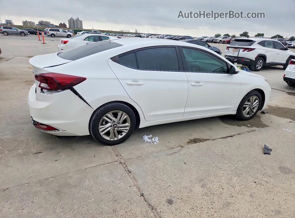 5NPD84LF5KH426158 2019 HYUNDAI ELANTRA White უკანა მარჯვენა