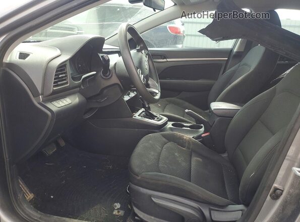 5NPD84LF5KH429268 2019 HYUNDAI ELANTRA Silver Vista interior delantera