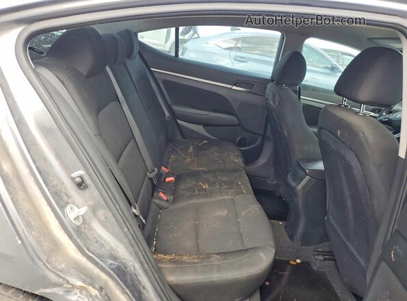 5NPD84LF5KH429268 2019 HYUNDAI ELANTRA Silver Vista de los asientos traseros