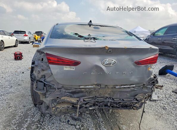 5NPD84LF5KH429268 2019 HYUNDAI ELANTRA Silver Vista trasera