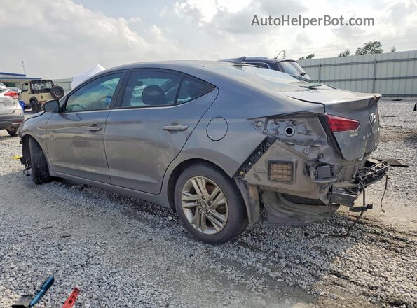 5NPD84LF5KH429268 2019 HYUNDAI ELANTRA Silver Trasero izquierdo