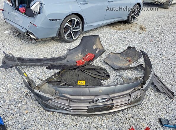 5NPD84LF5KH429268 2019 HYUNDAI ELANTRA Silver Vista del compartimento del motor