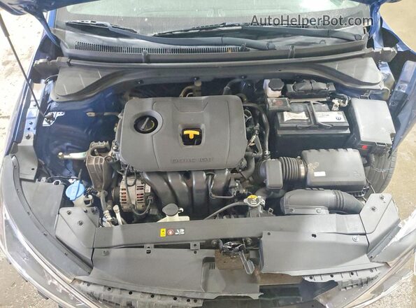 5NPD84LF5KH441422 2019 HYUNDAI ELANTRA Blue Սալոնի հետևի տեսք