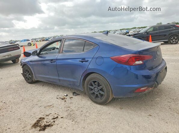 5NPD84LF5KH441484 2019 HYUNDAI ELANTRA Синий Задняя левая четверть
