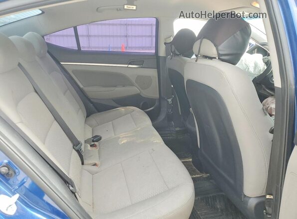 5NPD84LF5KH441484 2019 HYUNDAI ELANTRA Синий Вид задних сидений