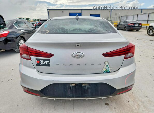 5NPD84LF5KH445258 2019 HYUNDAI ELANTRA Silver Vista interior delantera