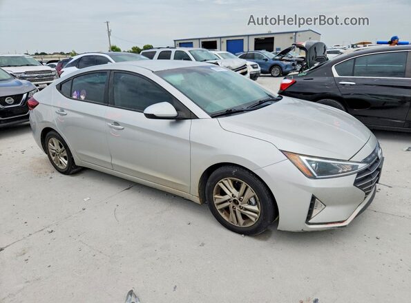 5NPD84LF5KH445258 2019 HYUNDAI ELANTRA Silver Delantero derecho