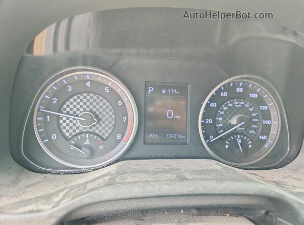 5NPD84LF5KH445258 2019 HYUNDAI ELANTRA Silver Vista de los asientos traseros