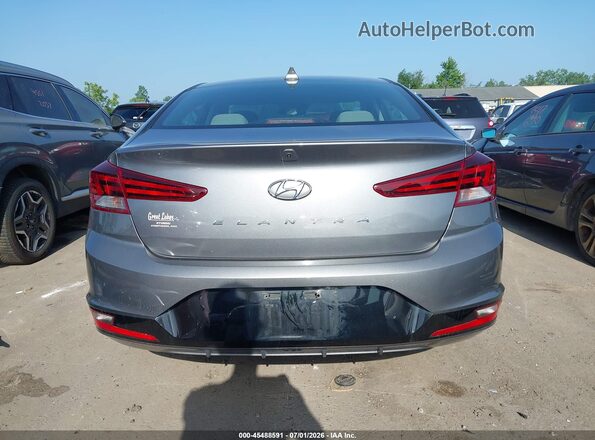 5NPD84LF5KH452789 2019 HYUNDAI ELANTRA Silver 