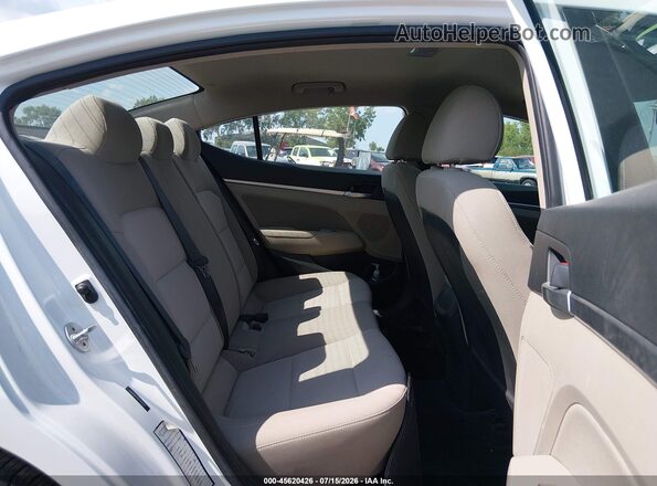 5NPD84LF5KH486084 2019 HYUNDAI ELANTRA White Вид наклейки з VIN-кодом