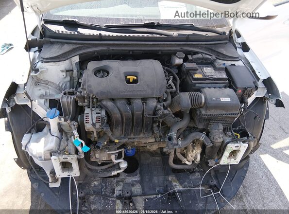5NPD84LF5KH486084 2019 HYUNDAI ELANTRA White Вид ззаду