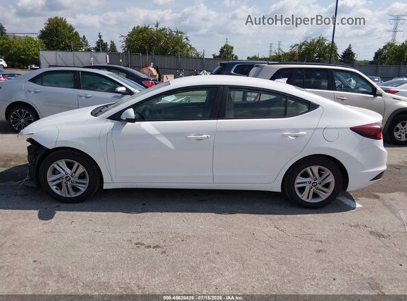 5NPD84LF5KH486084 2019 HYUNDAI ELANTRA White Панорамний вид салону 360°