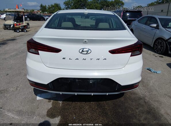 5NPD84LF5KH486084 2019 HYUNDAI ELANTRA White 