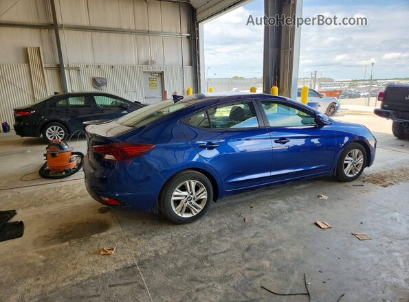 5NPD84LF5KH491575 2019 HYUNDAI ELANTRA Blue უკანა მარჯვენა