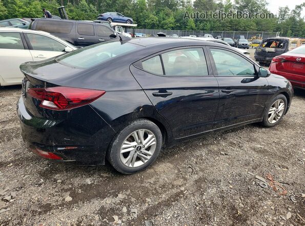 5NPD84LF5KH494962 2019 HYUNDAI ELANTRA Черный Задняя правая четверть