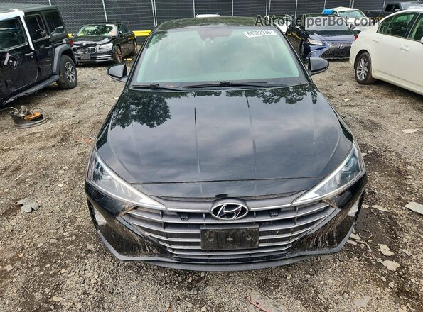 5NPD84LF5KH494962 2019 HYUNDAI ELANTRA Черный Вид спереди