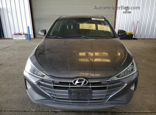 5NPD84LF5LH509932 2020 HYUNDAI ELANTRA Gray წინა ხედი