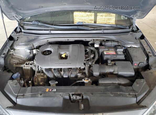 5NPD84LF5LH509932 2020 HYUNDAI ELANTRA Gray უკანა სალონის ხედი
