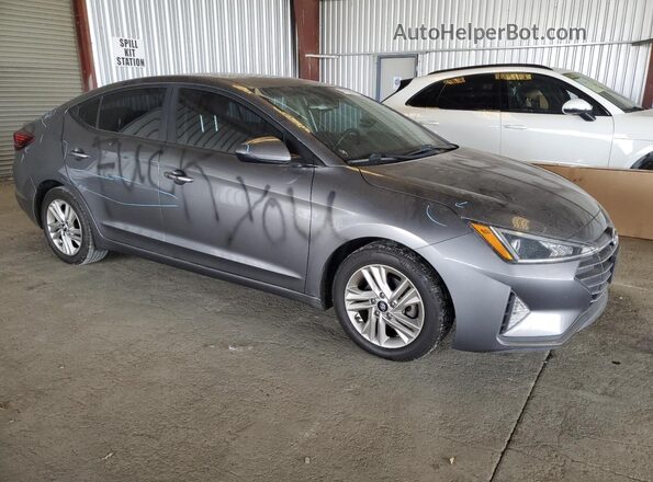 5NPD84LF5LH509932 2020 HYUNDAI ELANTRA Gray წინა მარჯვენა