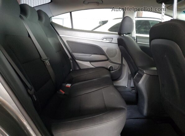 5NPD84LF5LH509932 2020 HYUNDAI ELANTRA Gray უკანა სავარძლების ხედი