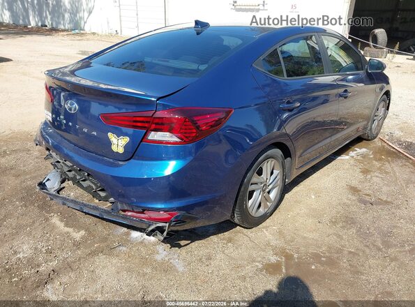 5NPD84LF5LH514550 2020 HYUNDAI ELANTRA Blue Rear right