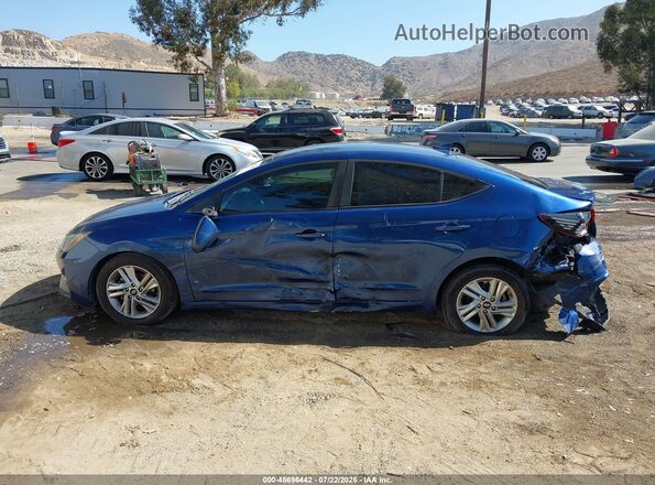 5NPD84LF5LH514550 2020 HYUNDAI ELANTRA Blue 360 interior view