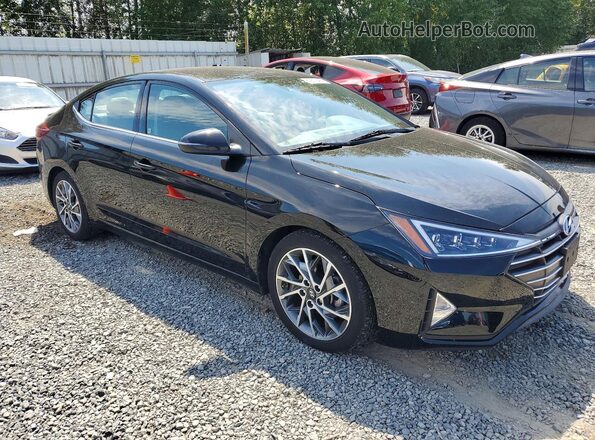 5NPD84LF5LH519652 2020 HYUNDAI ELANTRA Black Przód prawy