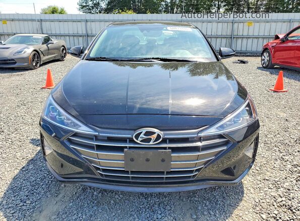 5NPD84LF5LH519652 2020 HYUNDAI ELANTRA Black Widok z przodu
