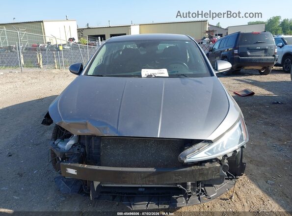 5NPD84LF5LH527220 2020 HYUNDAI ELANTRA Gray ხელსაწყოთა პანელის ხედი