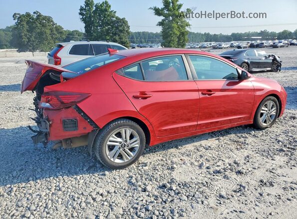 5NPD84LF5LH538492 2020 HYUNDAI ELANTRA Red უკანა მარჯვენა