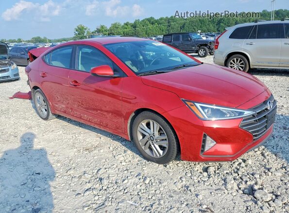 5NPD84LF5LH538492 2020 HYUNDAI ELANTRA Red წინა მარჯვენა